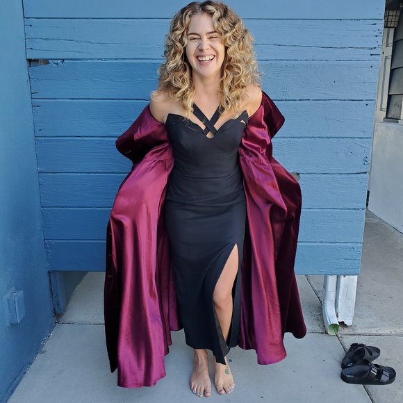 Vintage Dresses & Skirts - vintage 1990s black dress by Francais